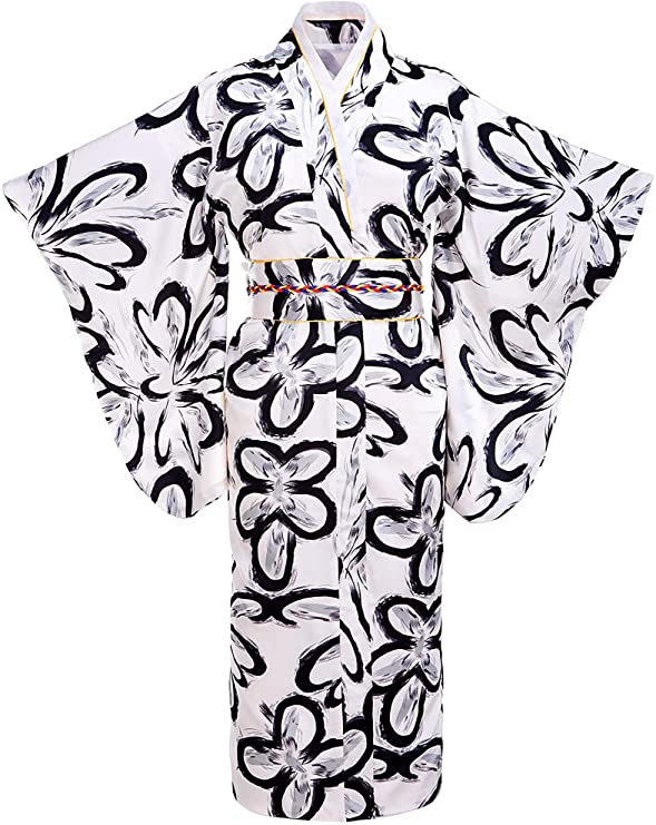 Satin Kimono Robe