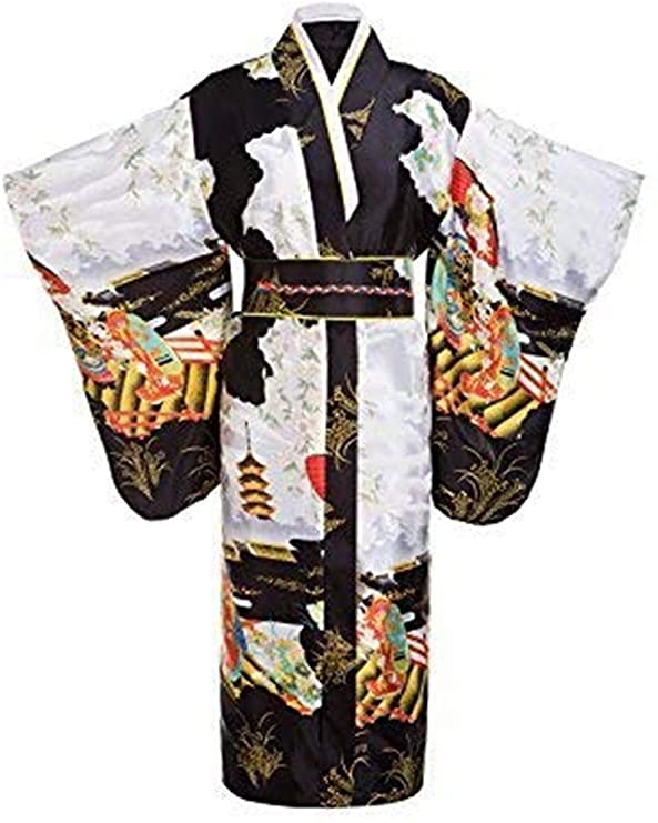 Satin Kimono Robe